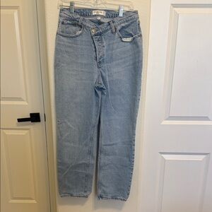 Abercrombie & Fitch Light Blue High Rise Jeans